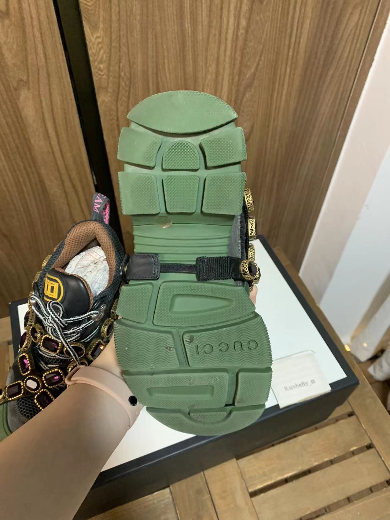 Gucci Gucci Flashtrek sneaker size 36.5 Italy Women 6.5 Size US 6.5 / IT 36.5 - 6 Thumbnail