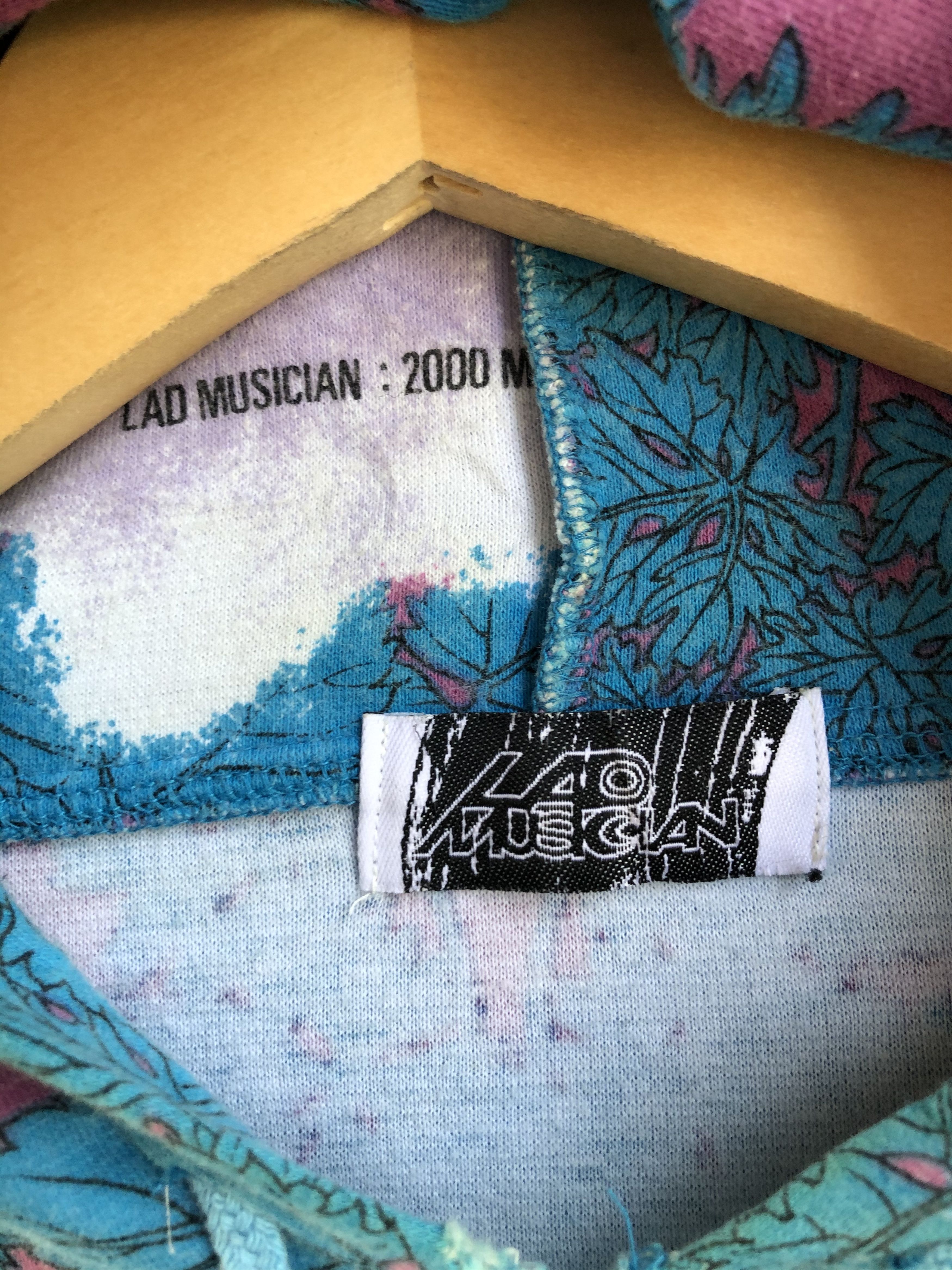 Lad Musician VINTAGE LAD MUSICIAN : 2000 MAN FULLPRINT HOODIE Size US S / EU 44-46 / 1 - 6 Thumbnail