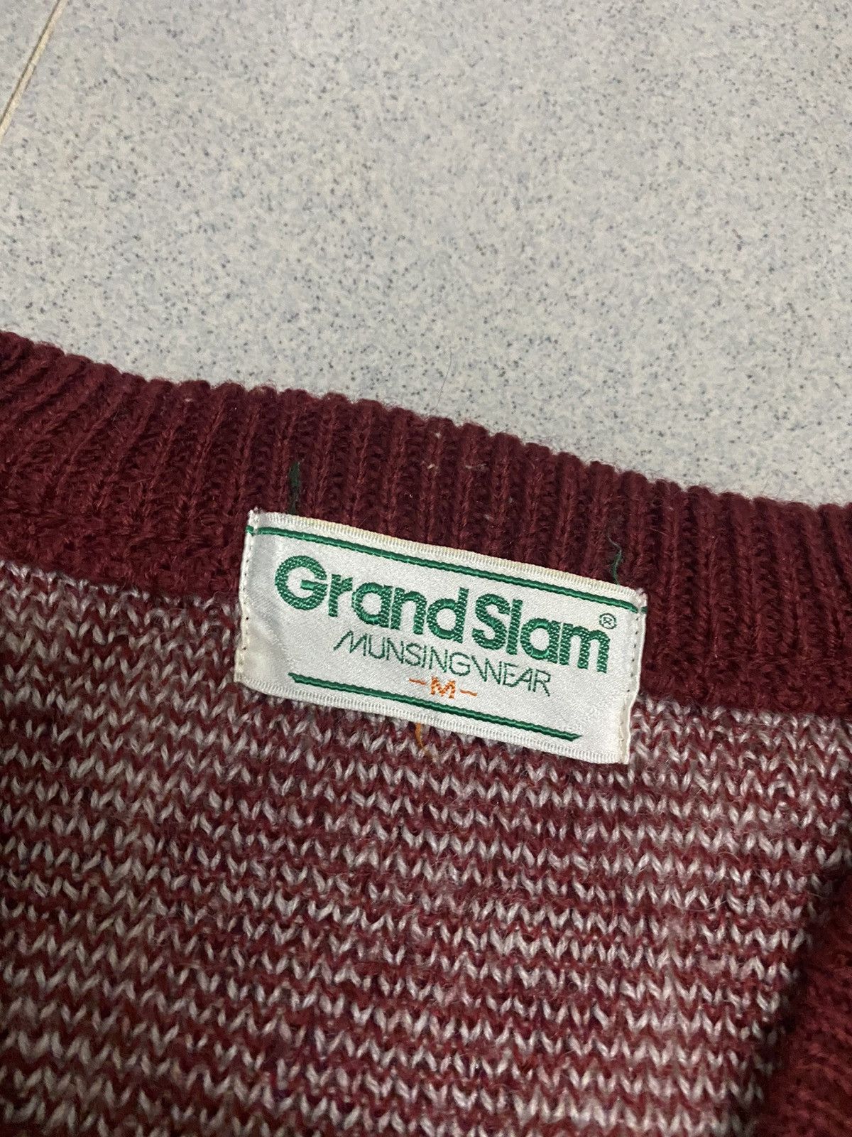 Grand Slam × Japanese Brand × Vintage Vintage GrandSlam Musingwear Knitwear Size M / US 6-8 / IT 42-44 - 3 Thumbnail