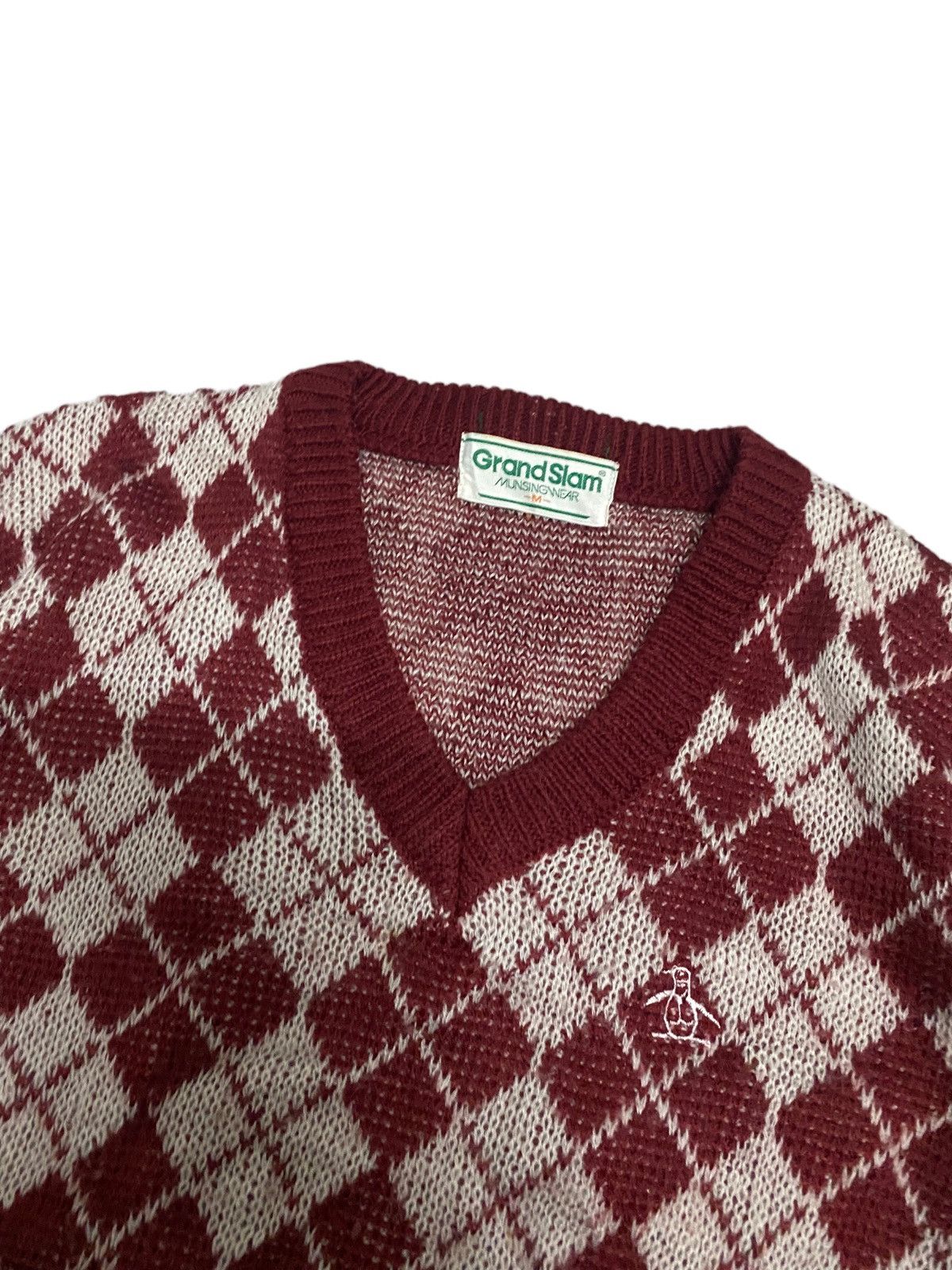 Grand Slam × Japanese Brand × Vintage Vintage GrandSlam Musingwear Knitwear Size M / US 6-8 / IT 42-44 - 2 Thumbnail