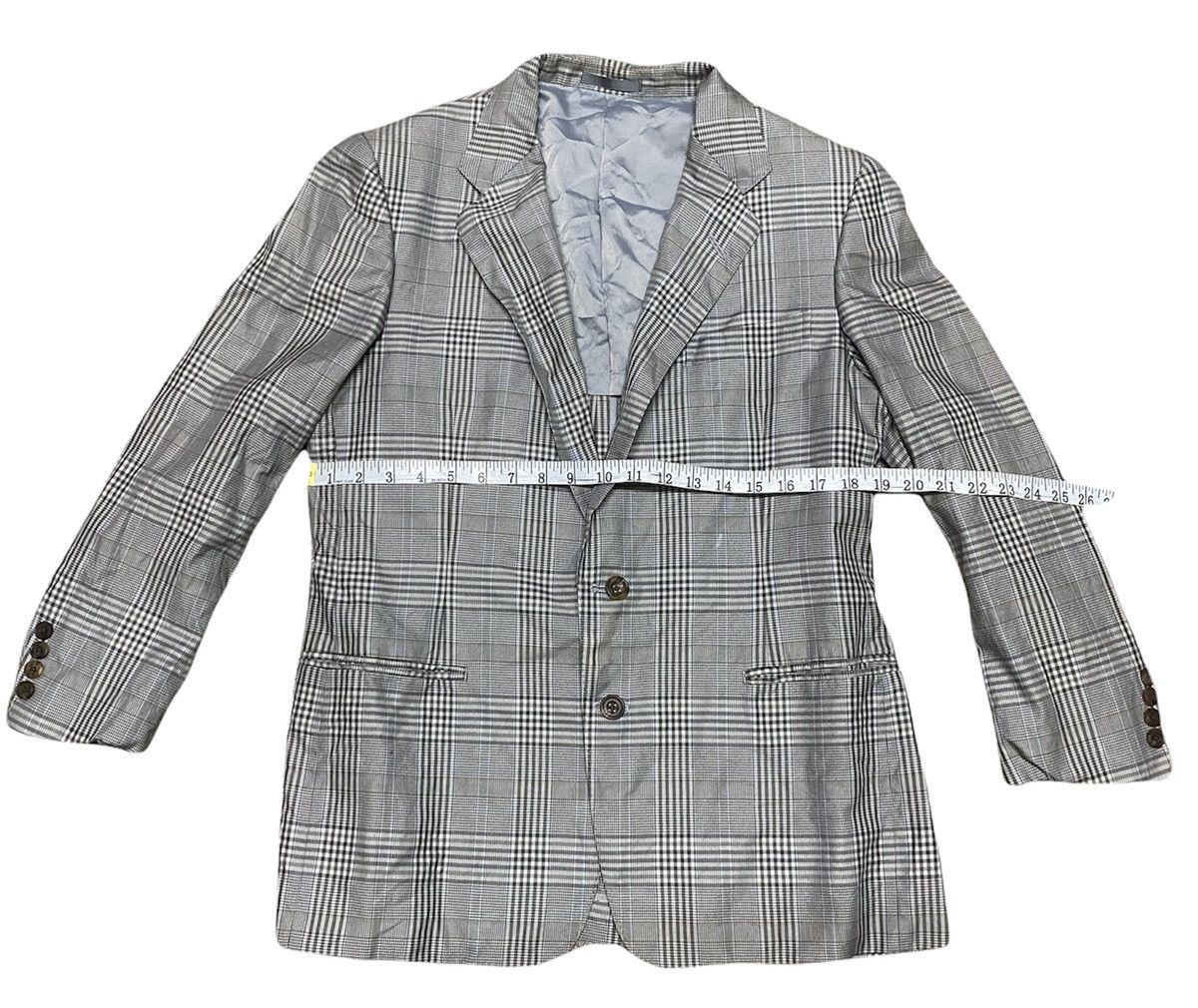 Burberry × Japanese Brand × Vintage Vintage Burberrys NovaCheck Blazer Coat Size 38R - 10 Thumbnail