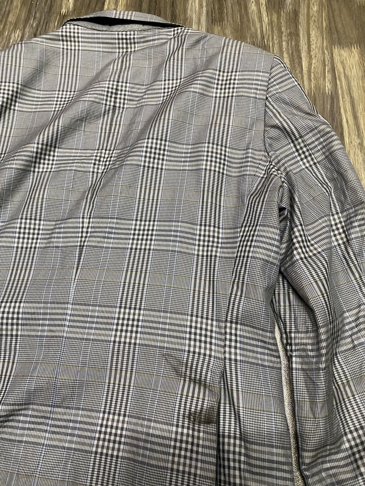 Burberry × Japanese Brand × Vintage Vintage Burberrys NovaCheck Blazer Coat Size 38R - 4 Thumbnail
