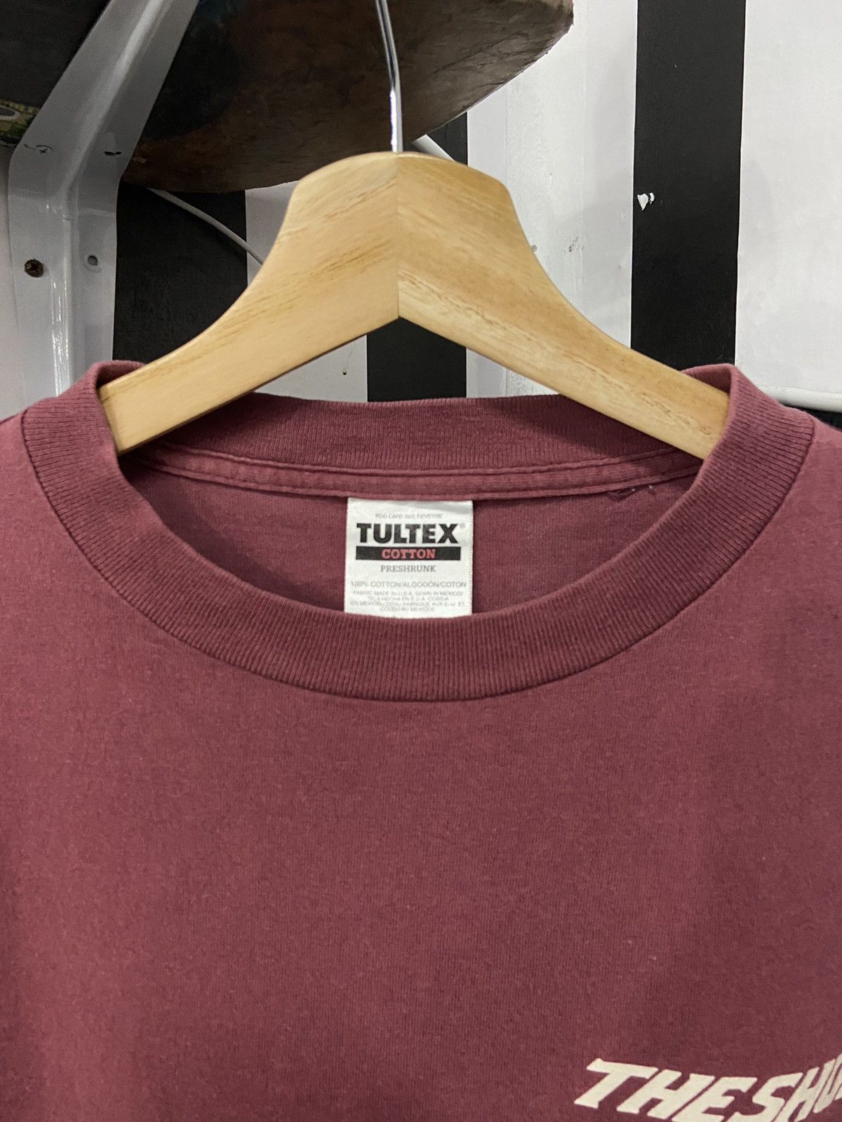 Tultex × Vintage Vintage Tultex The Shop Made In USA Sun Faded Tee Size US M / EU 48-50 / 2 - 7 Thumbnail