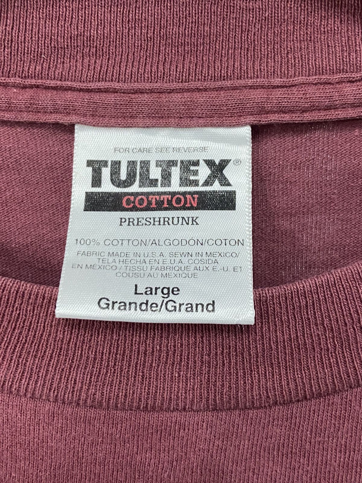 Tultex × Vintage Vintage Tultex The Shop Made In USA Sun Faded Tee Size US M / EU 48-50 / 2 - 8 Thumbnail