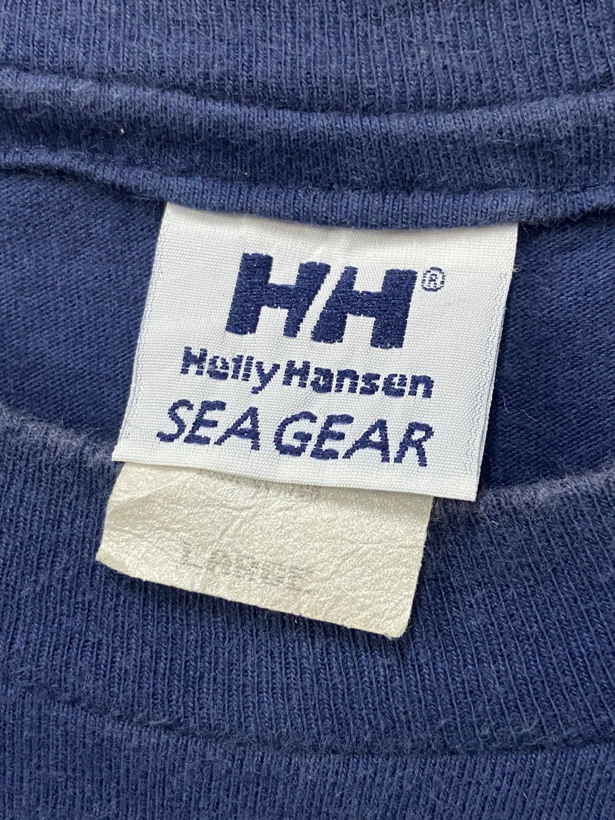 Helly Hansen × Vintage Vintage 90’s Helly Hansen Sea Gear Single Stitch Tee Size US L / EU 52-54 / 3 - 10 Thumbnail
