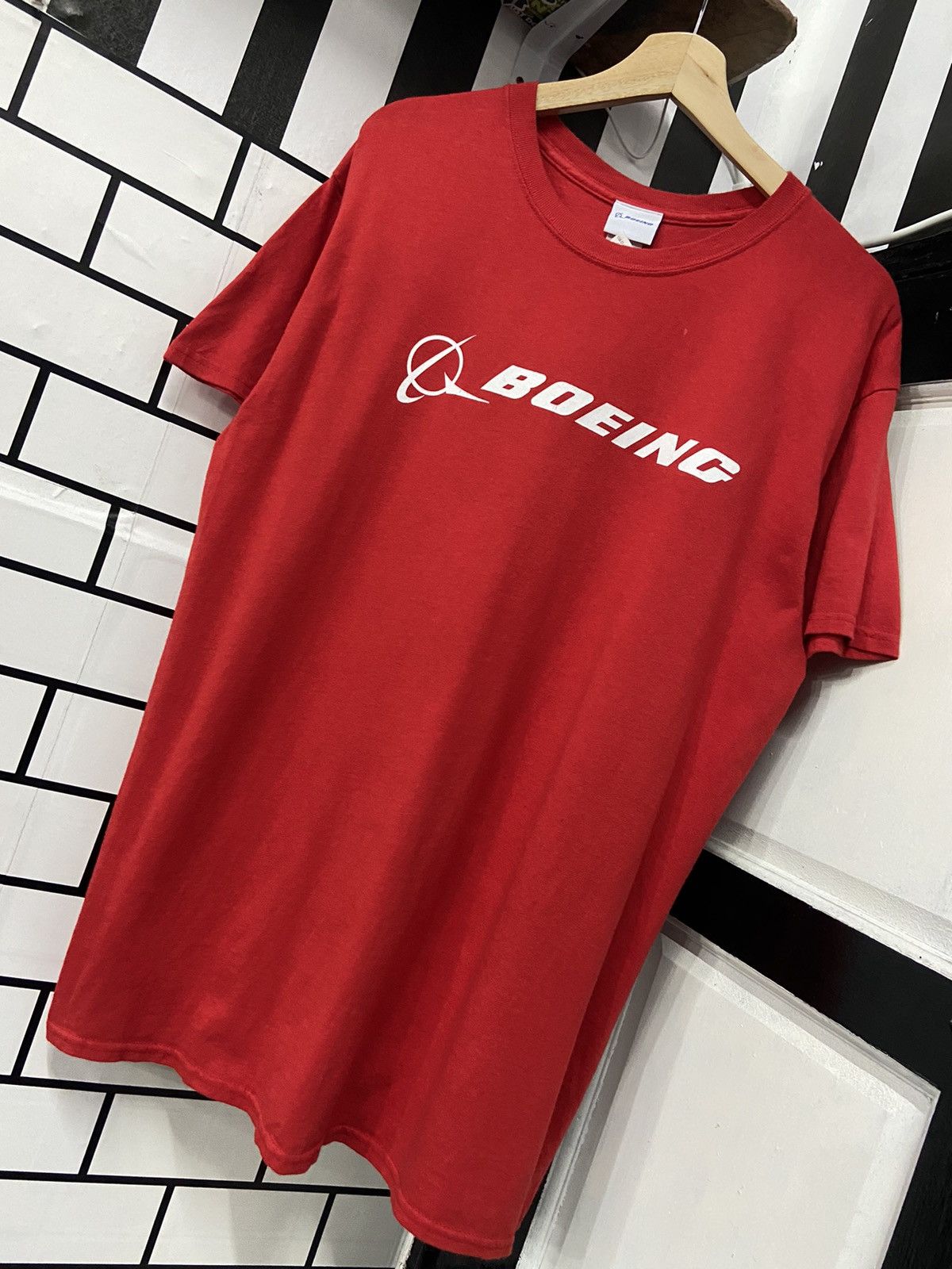 Vintage Vintage Boeing Aeroplane Promo tee Size US L / EU 52-54 / 3 - 3 Thumbnail