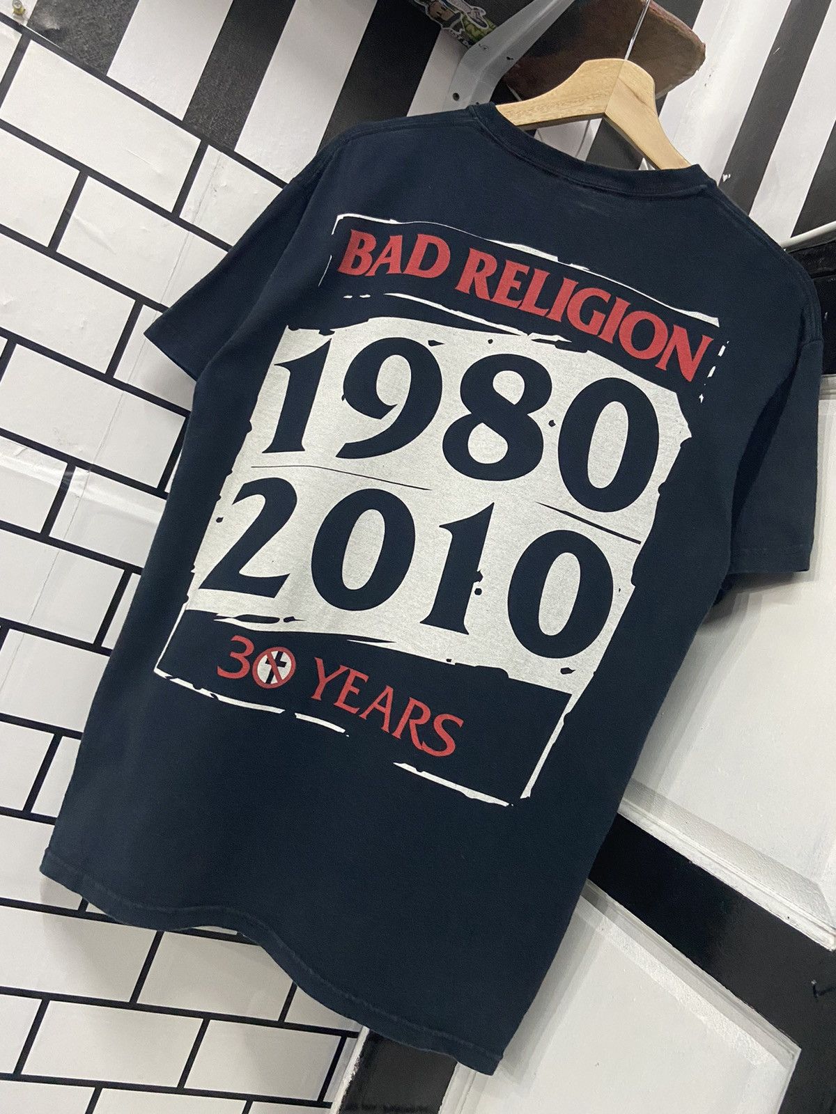 Band Tees × Vintage Vintage Bad Religion 30 Years tee Size US M / EU 48-50 / 2 - 7 Thumbnail