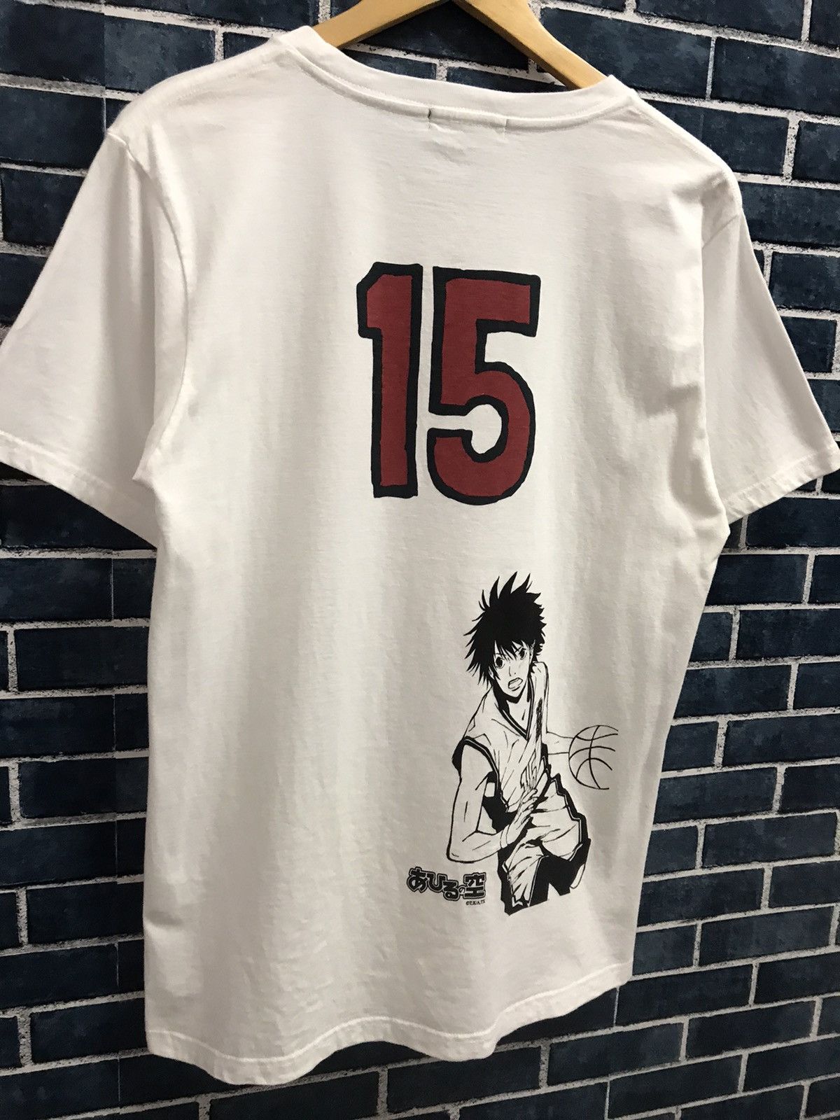 Anime × Cartoon Network × Japanese Brand Ahiru No Sora Anime tshirt Slam dunk Basketball anime Size US M / EU 48-50 / 2 - 4 Thumbnail