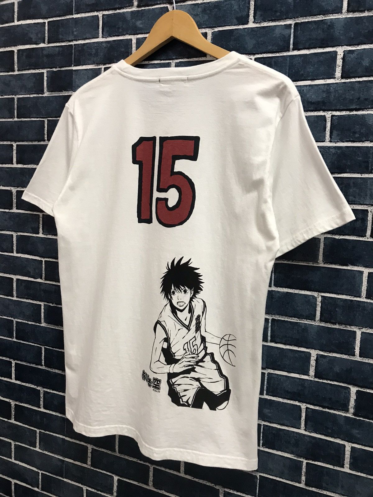 Anime × Cartoon Network × Japanese Brand Ahiru No Sora Anime tshirt Slam dunk Basketball anime Size US M / EU 48-50 / 2 - 3 Thumbnail