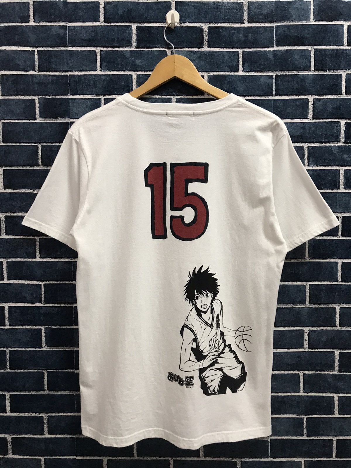 Anime × Cartoon Network × Japanese Brand Ahiru No Sora Anime tshirt Slam dunk Basketball anime Size US M / EU 48-50 / 2 - 1 Thumbnail