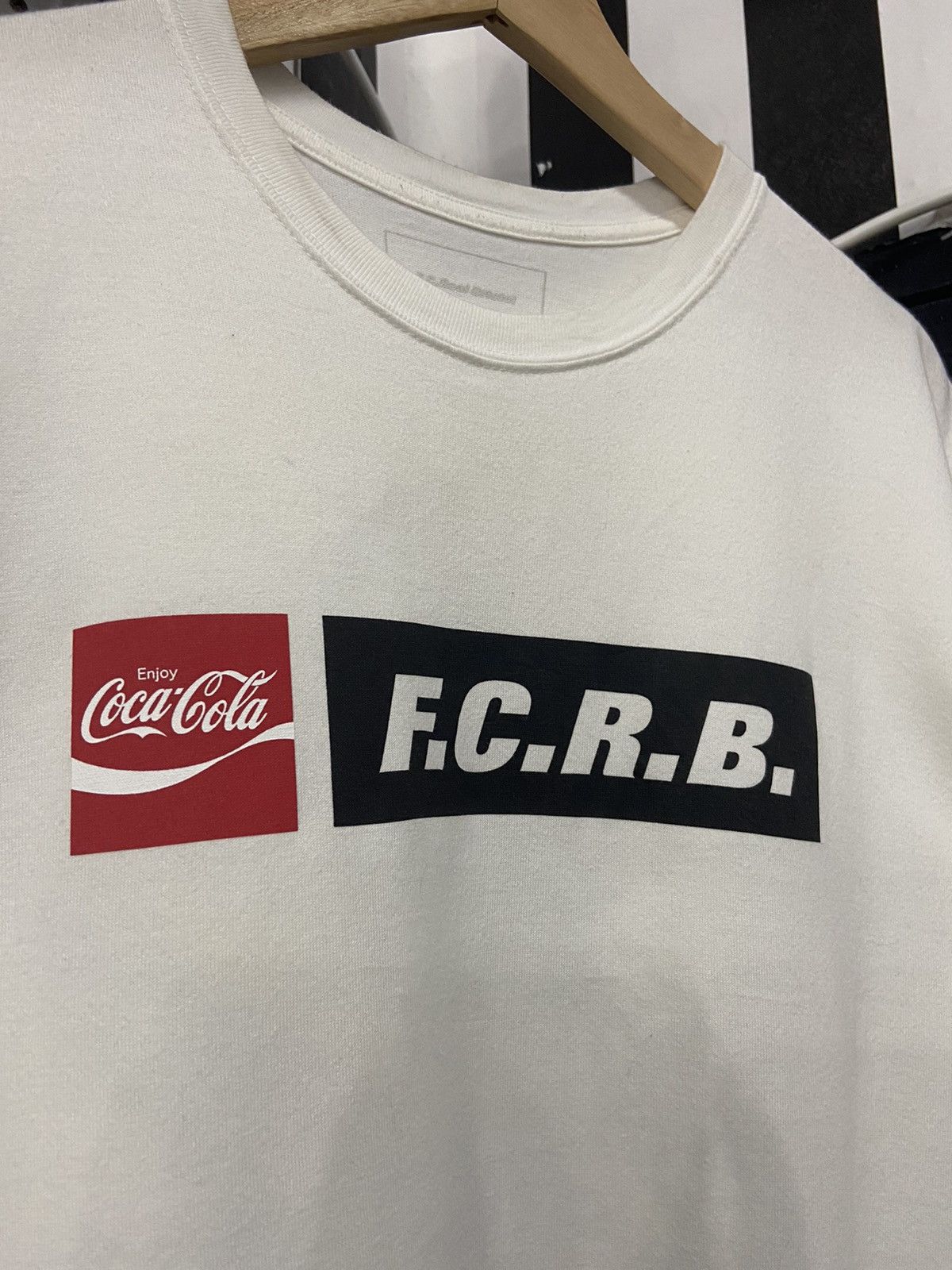 Coca Cola × F.C.R.B × Sophnet. Sophnet. X F.C Real Bristol X Coke Cola Back Hit Tee Size US M / EU 48-50 / 2 - 6 Thumbnail