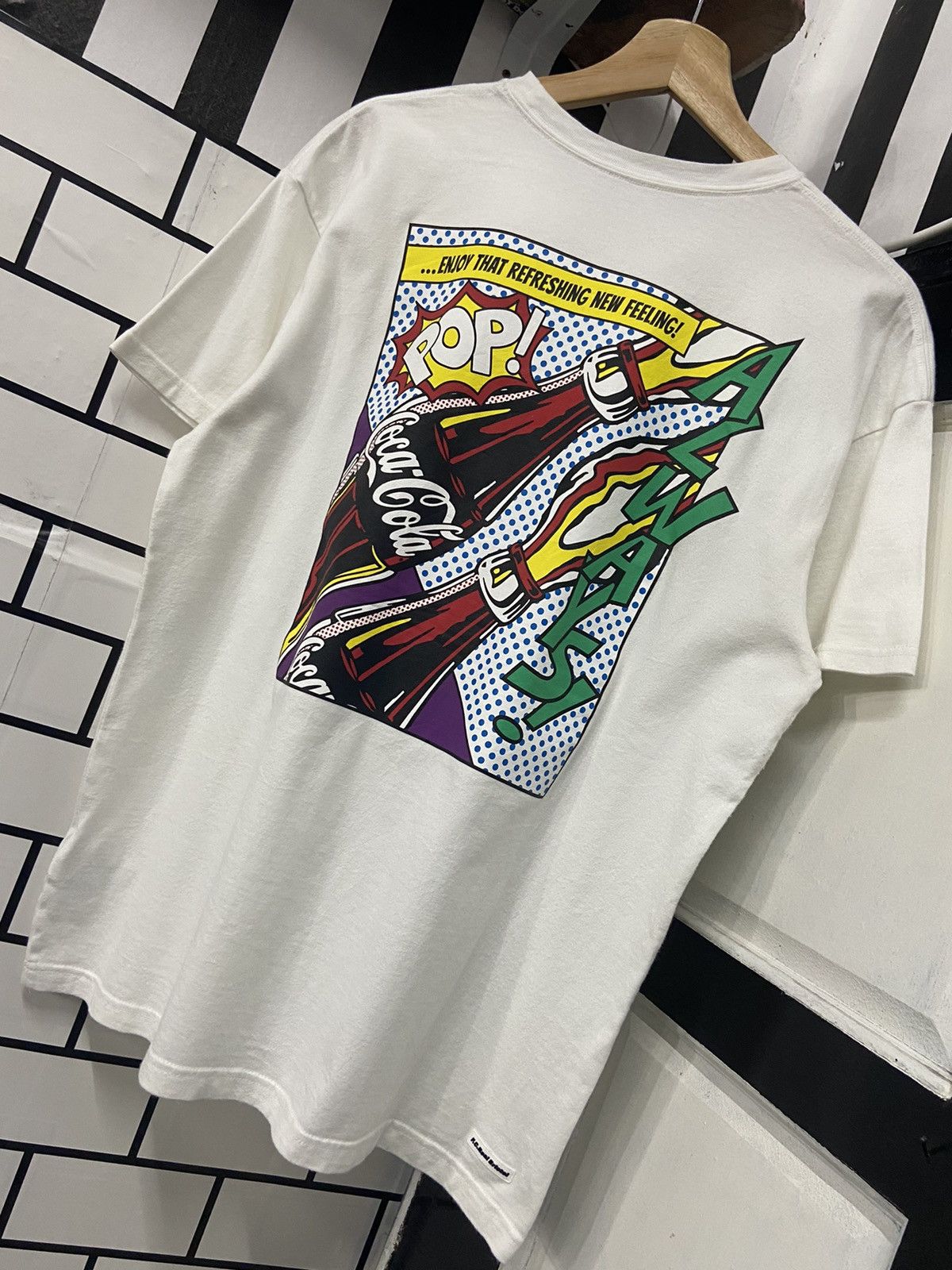 Coca Cola × F.C.R.B × Sophnet. Sophnet. X F.C Real Bristol X Coke Cola Back Hit Tee Size US M / EU 48-50 / 2 - 4 Thumbnail