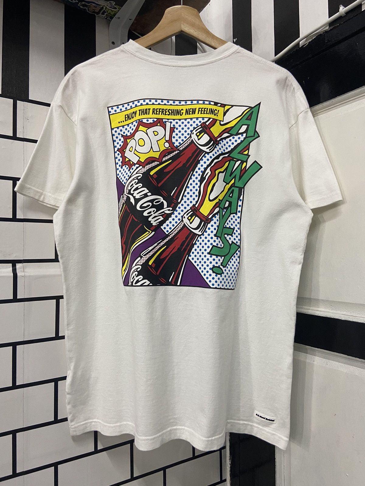 Coca Cola × F.C.R.B × Sophnet. Sophnet. X F.C Real Bristol X Coke Cola Back Hit Tee Size US M / EU 48-50 / 2 - 1 Thumbnail