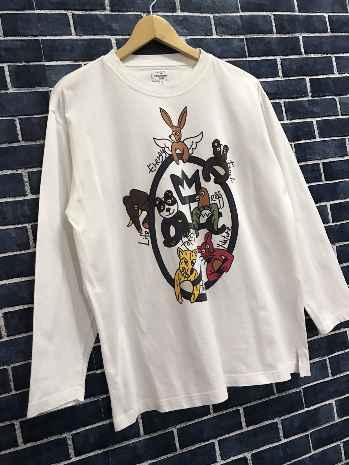 Jean Charles De Castelbajac Vintage Jean charles de castelbajac art Long sleeve tshirt Size US M / EU 48-50 / 2 - 3 Thumbnail