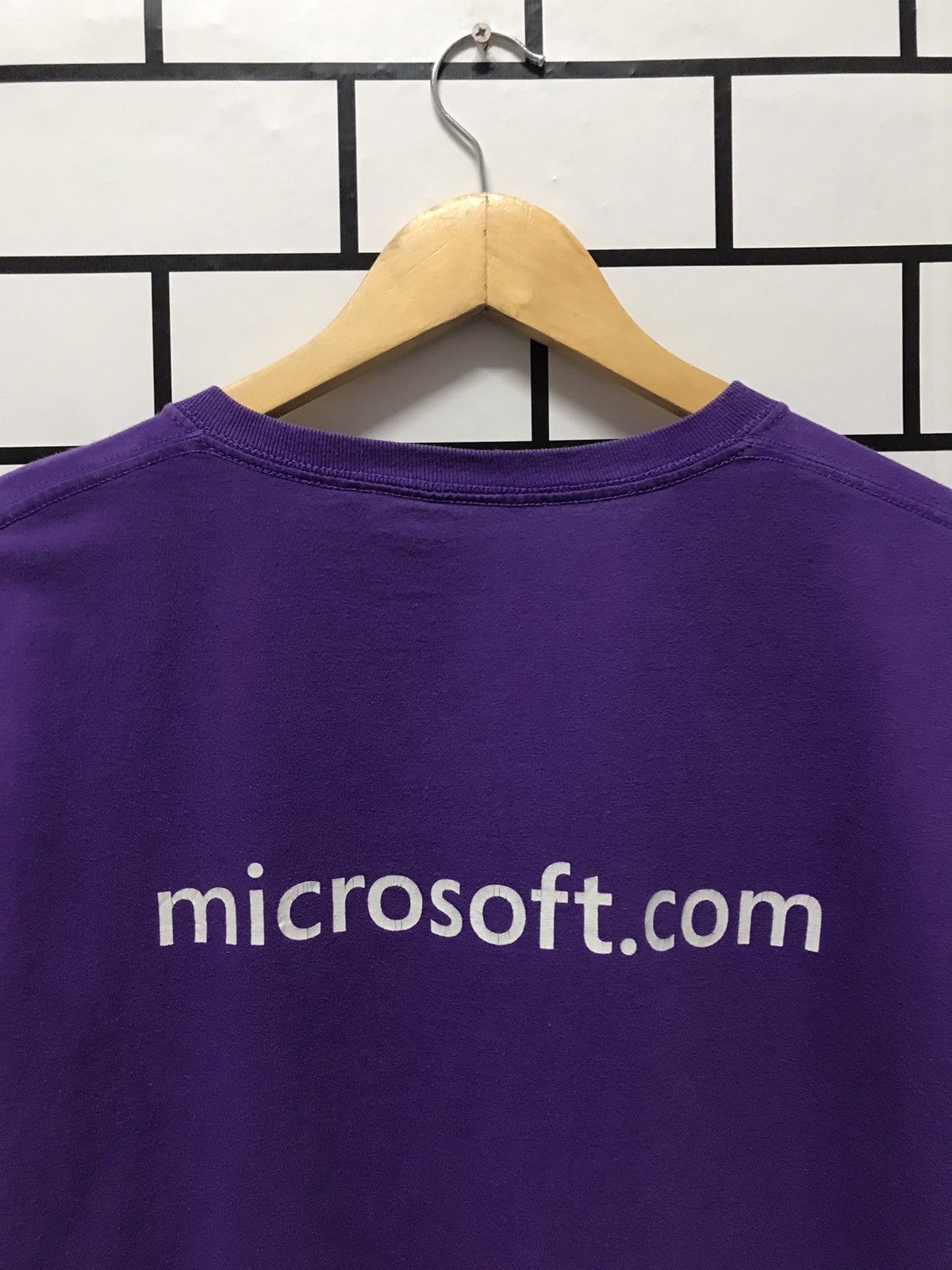 Microsoft × Vintage Vintage Microsoft Tech Promo tshirt Size US L / EU 52-54 / 3 - 8 Thumbnail
