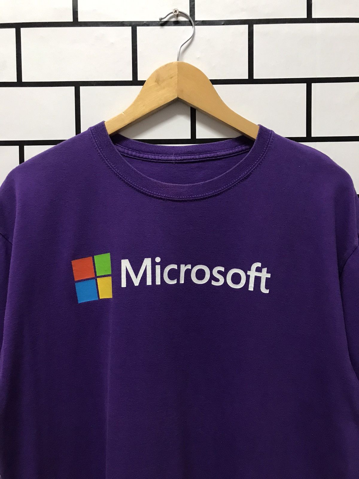 Microsoft × Vintage Vintage Microsoft Tech Promo tshirt Size US L / EU 52-54 / 3 - 5 Thumbnail