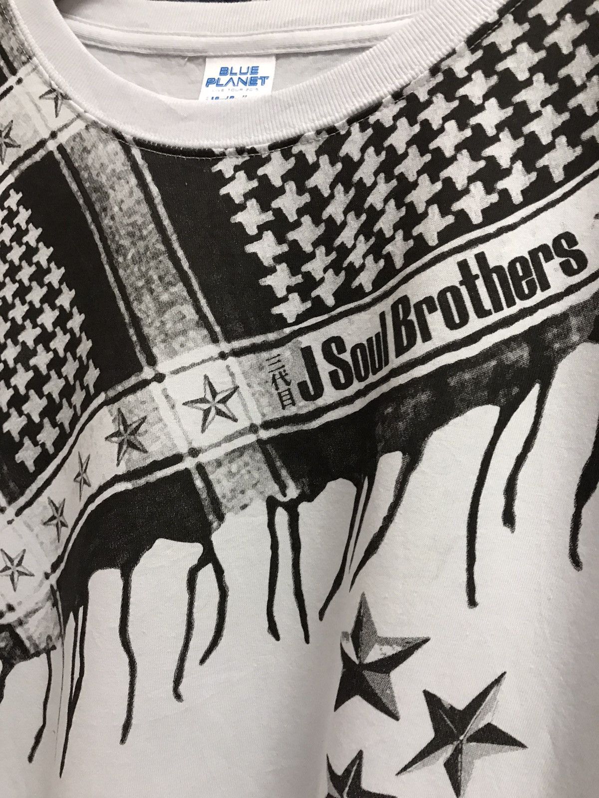 Band Tees × Japanese Brand J Soul Brothers From Exile tribe scarf printed tshirt Size US S / EU 44-46 / 1 - 6 Thumbnail