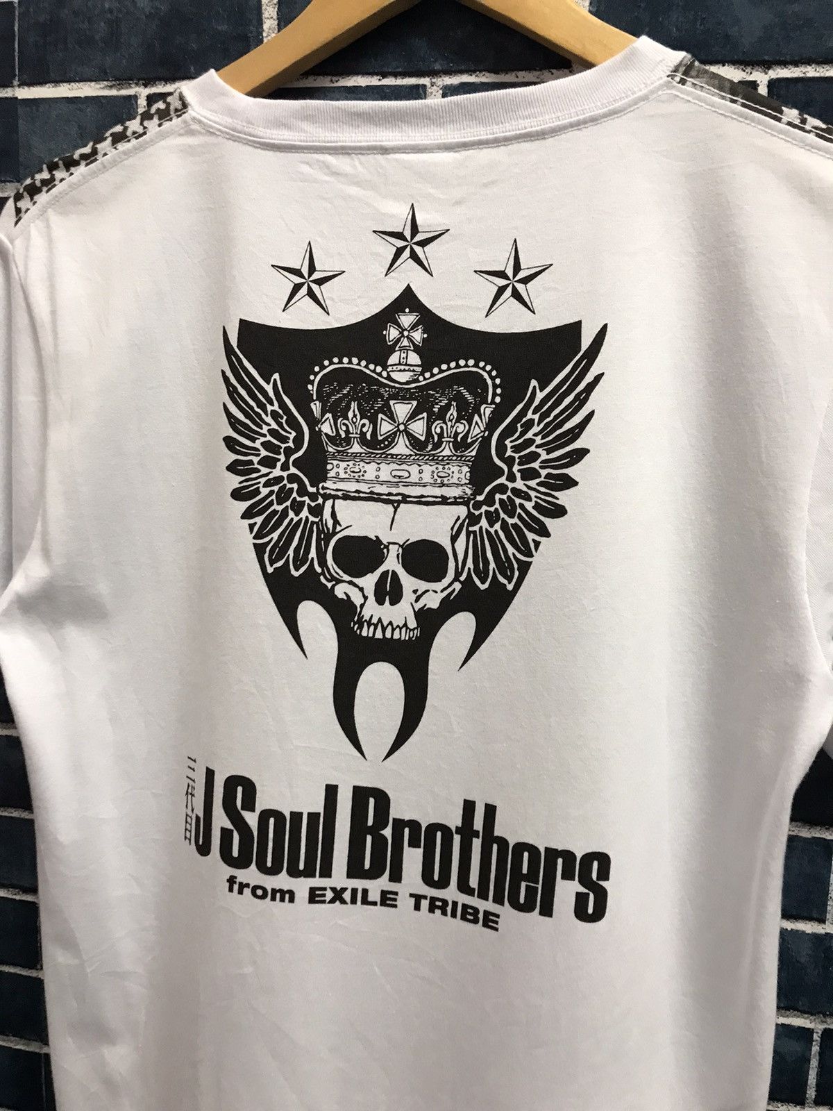 Band Tees × Japanese Brand J Soul Brothers From Exile tribe scarf printed tshirt Size US S / EU 44-46 / 1 - 7 Thumbnail