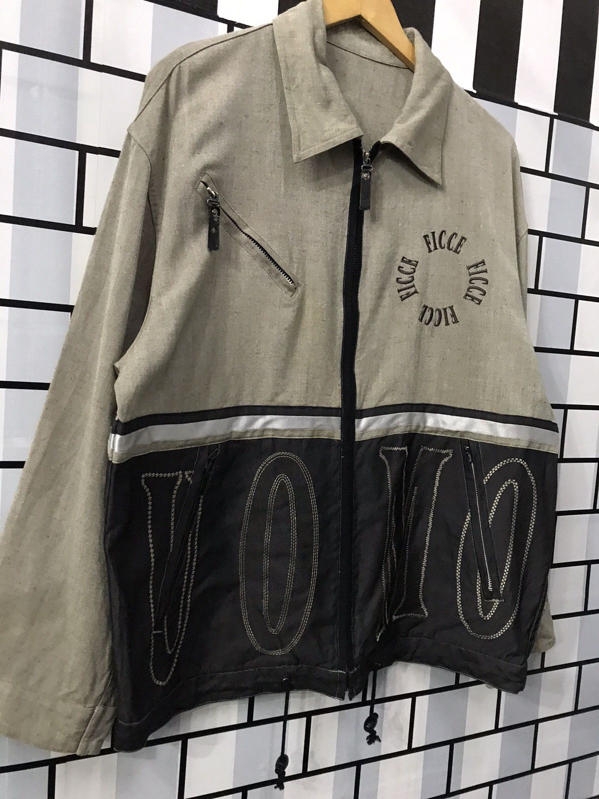 Yoshiyuki Konishi Ficce Yushiyuki Konishi Japan Embroidered Art Cartoon jacket Size US L / EU 52-54 / 3 - 7 Thumbnail