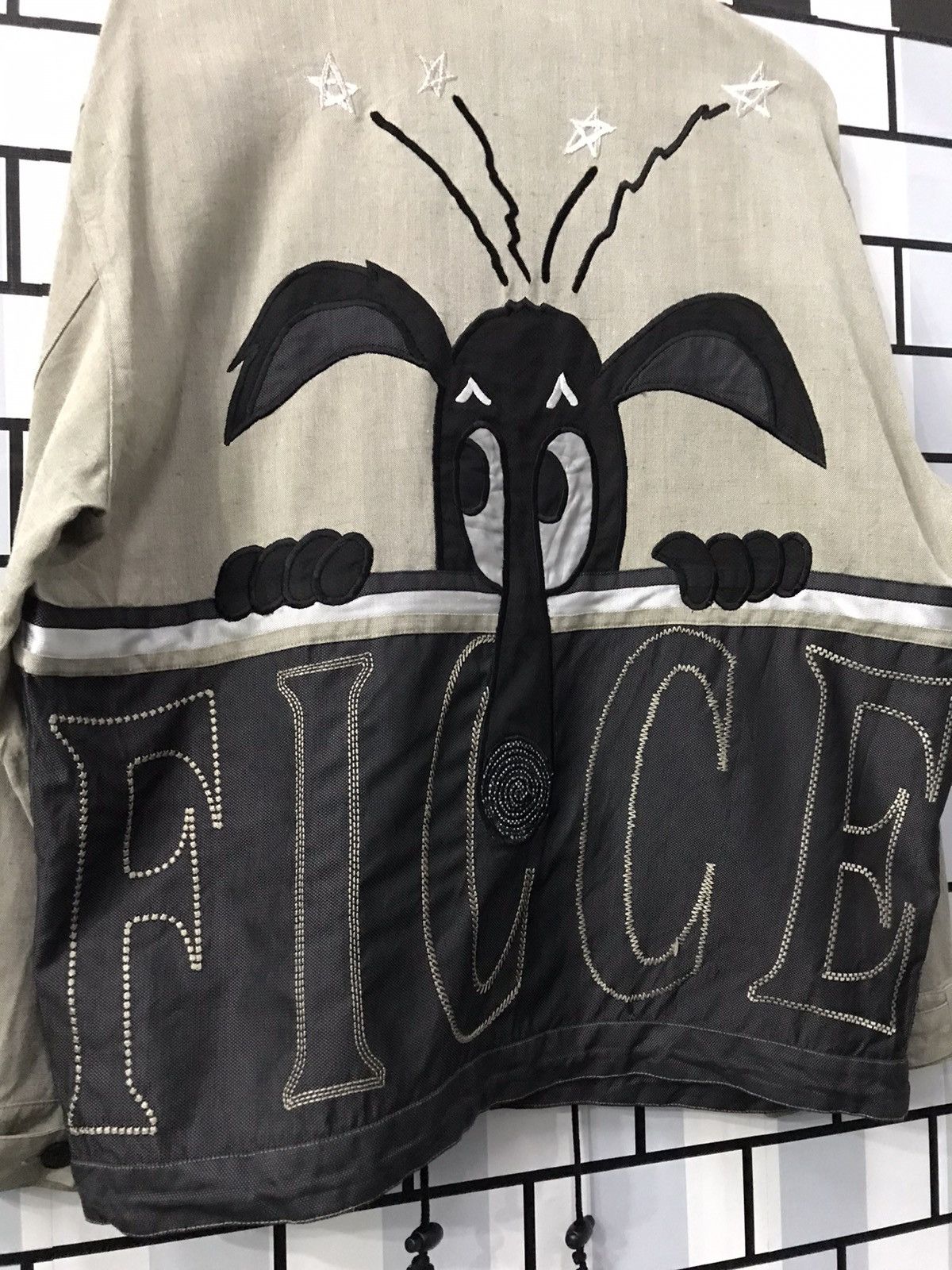 Yoshiyuki Konishi Ficce Yushiyuki Konishi Japan Embroidered Art Cartoon jacket Size US L / EU 52-54 / 3 - 4 Thumbnail