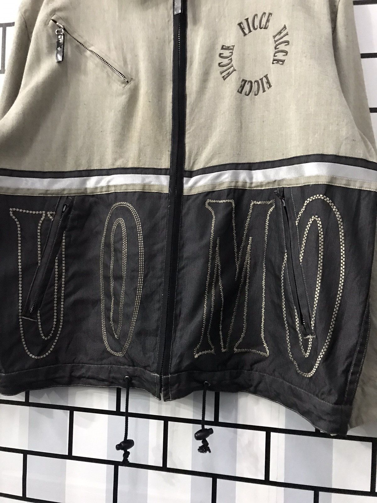 Yoshiyuki Konishi Ficce Yushiyuki Konishi Japan Embroidered Art Cartoon jacket Size US L / EU 52-54 / 3 - 8 Thumbnail