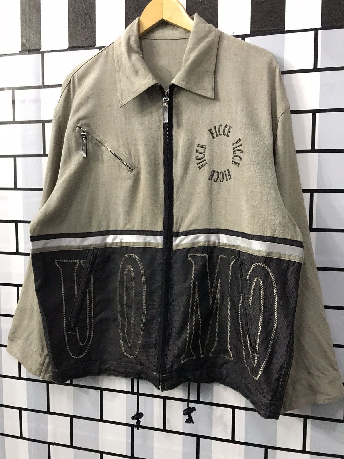 Yoshiyuki Konishi Ficce Yushiyuki Konishi Japan Embroidered Art Cartoon jacket Size US L / EU 52-54 / 3 - 3 Thumbnail