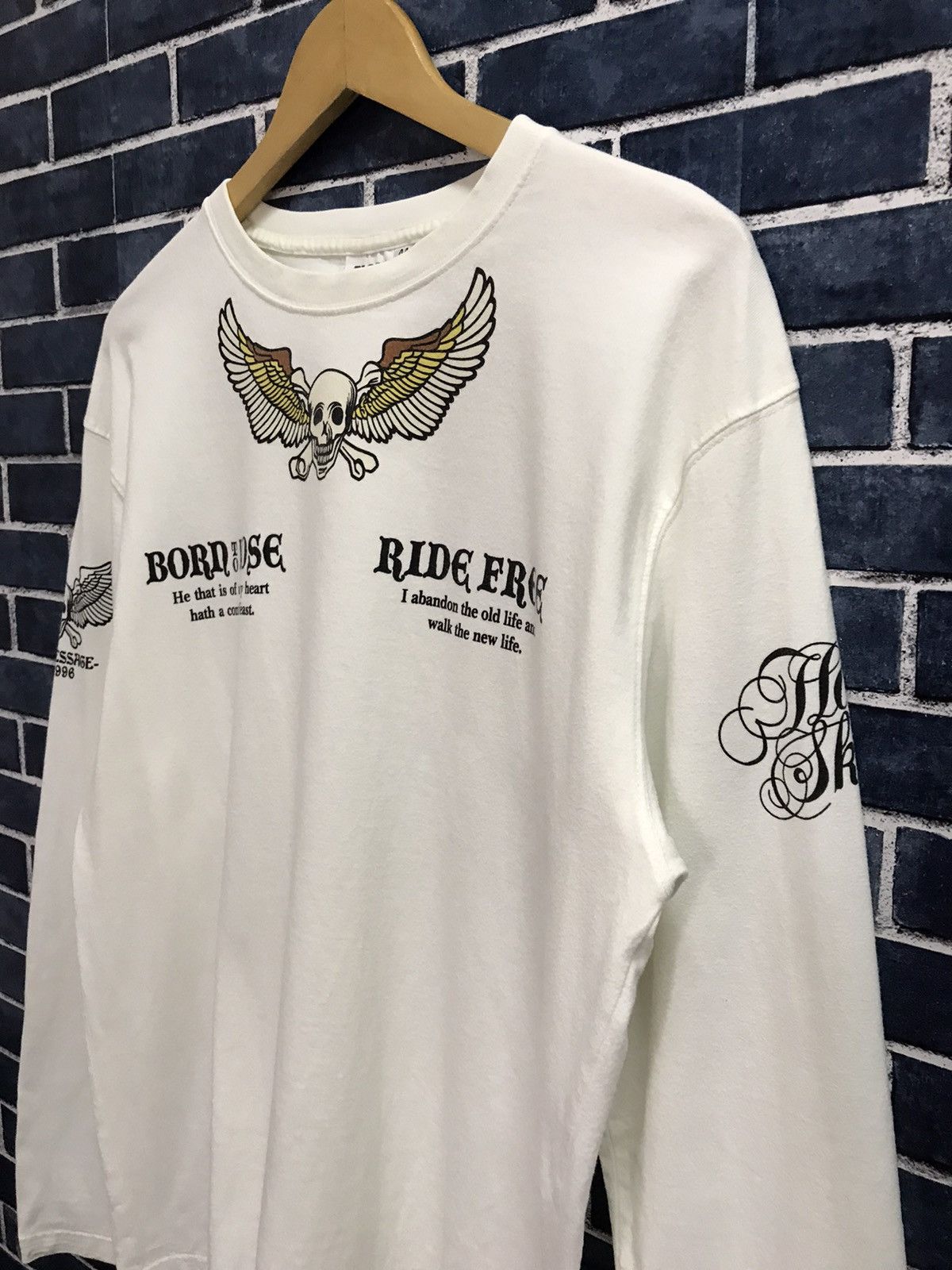 Japanese Brand × Tedman Blood Message by tedman Japan tatoo Art tshirt Size US M / EU 48-50 / 2 - 5 Thumbnail