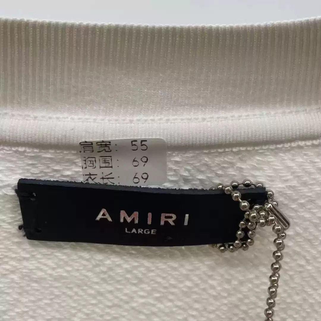 Amiri AMIRI Skull Logo Crewneck Size US XL / EU 56 / 4 - 3 Thumbnail