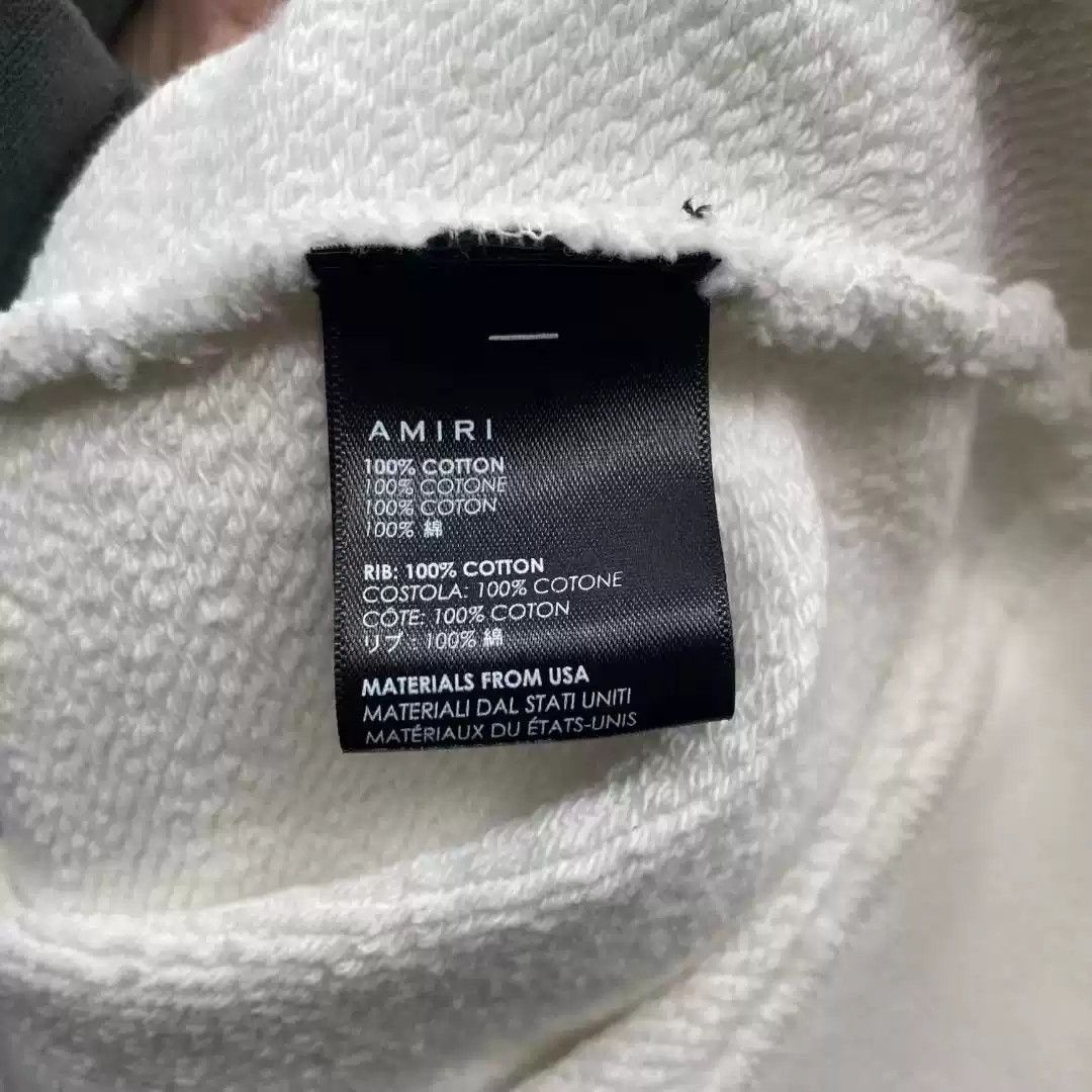 Amiri AMIRI Skull Logo Crewneck Size US XL / EU 56 / 4 - 5 Thumbnail