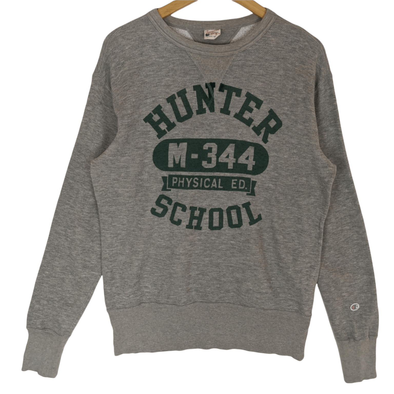 Champion Vintage 2000's CHAMPION Hunter School Jumper Sweatshirt Size US M / EU 48-50 / 2 - 2 Thumbnail