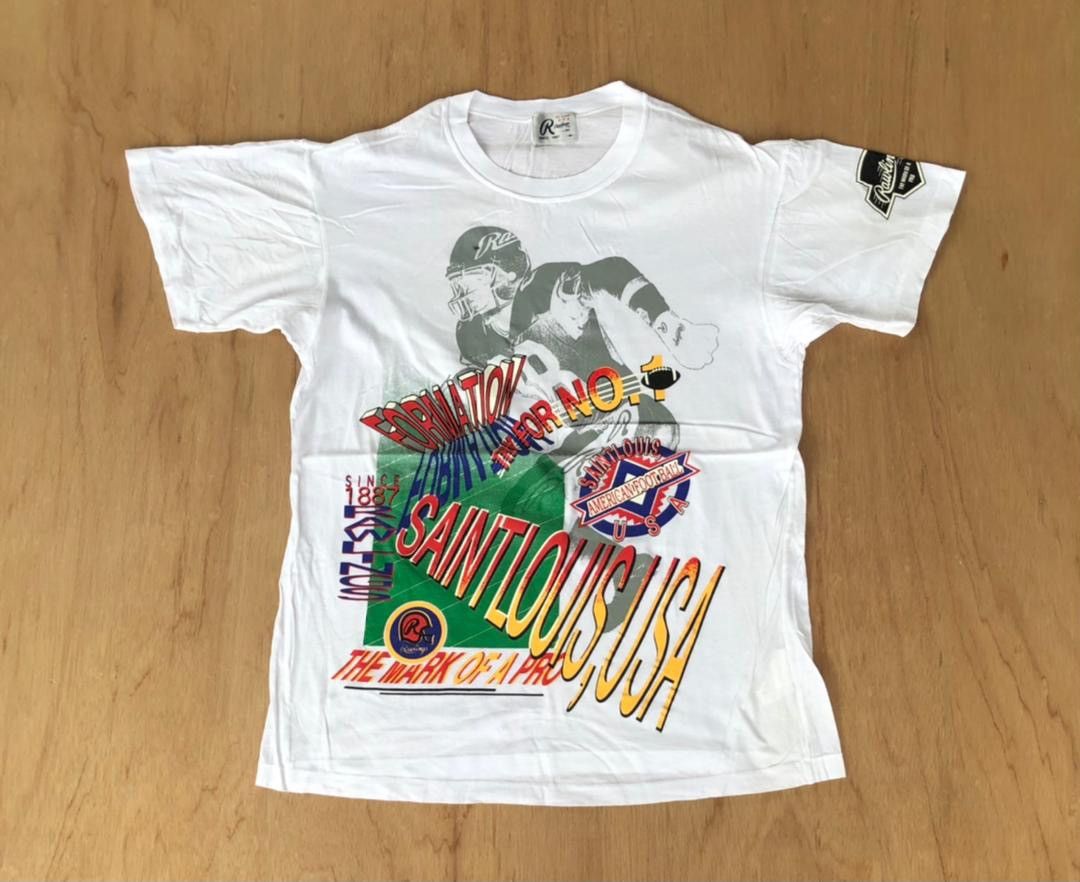 NBA × Vintage vintage tee Saint Louis USA B13 American Football Size US M / EU 48-50 / 2 - 1 Thumbnail