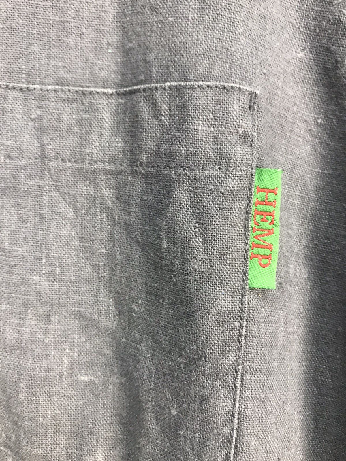 Vintage Hemp bummers half zipper single pocket jacket Size US M / EU 48-50 / 2 - 4 Thumbnail
