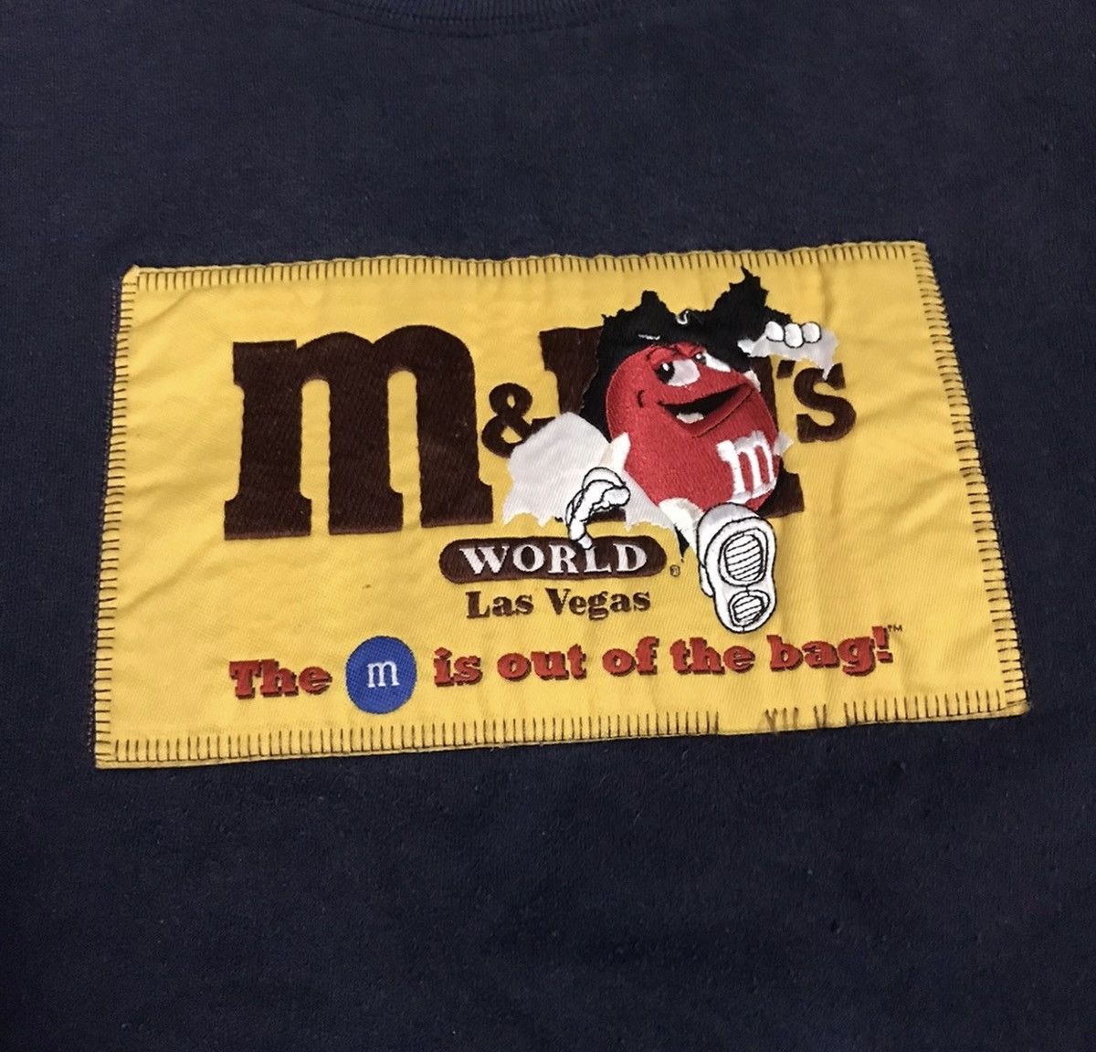 Vintage Vintage M&M Chocolate Sweatshirt Embroidered Big Logo Size US M / EU 48-50 / 2 - 3 Thumbnail