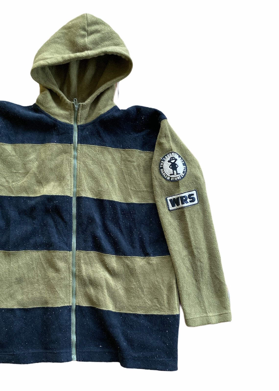 Japanese Brand HARLEM STORE THE LAUGHING BOY ZIPPER HOODIE Size US L / EU 52-54 / 3 - 2 Thumbnail