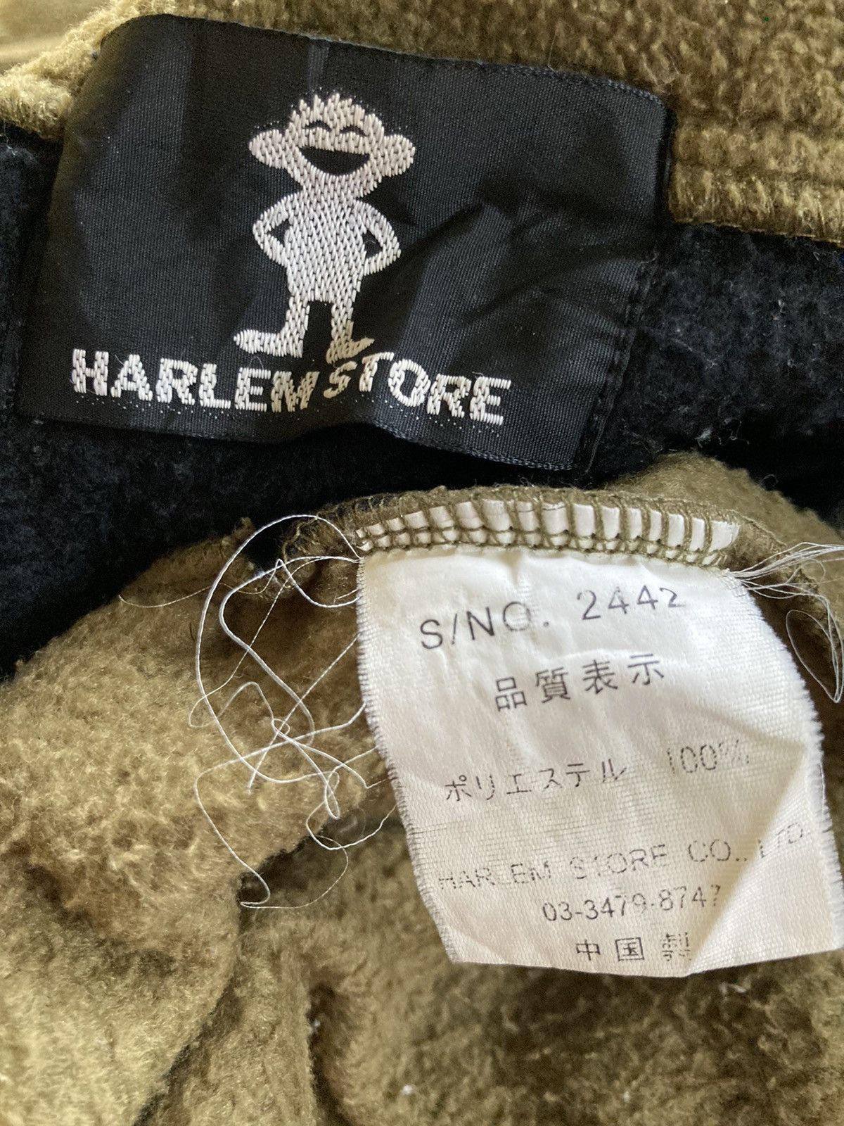 Japanese Brand HARLEM STORE THE LAUGHING BOY ZIPPER HOODIE Size US L / EU 52-54 / 3 - 5 Thumbnail