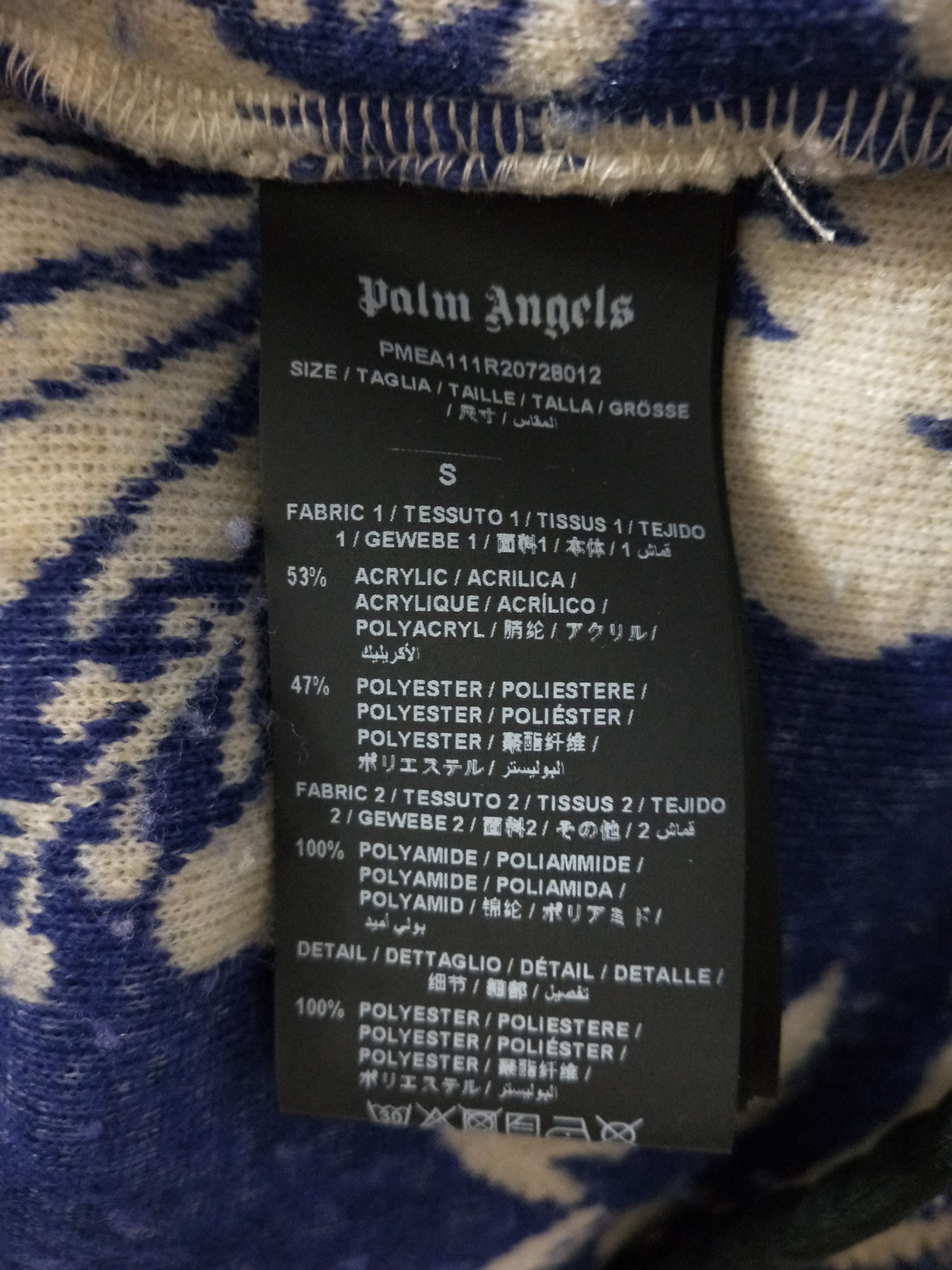 Palm Angels Hawaiian Pile Fleece Jacket | Grailed
