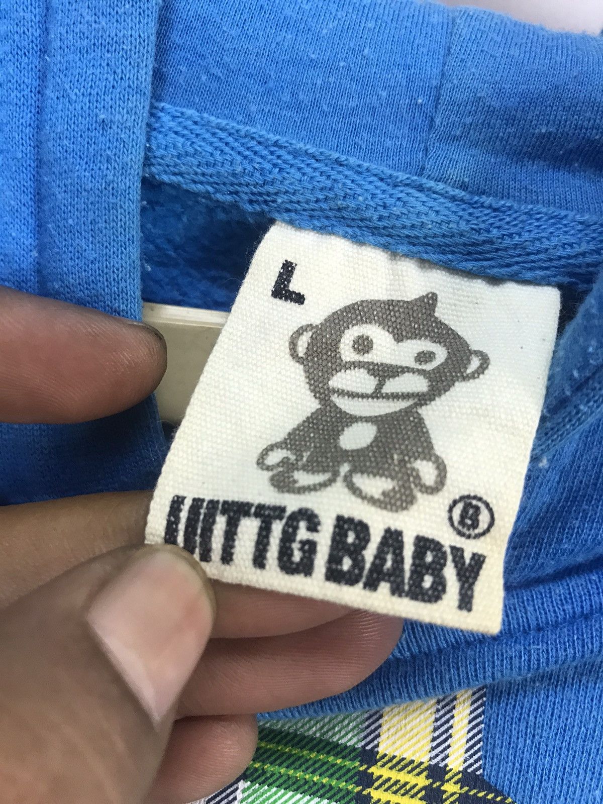 Japanese Brand Uittg baby printed hoodie pullover Size US S / EU 44-46 / 1 - 3 Thumbnail