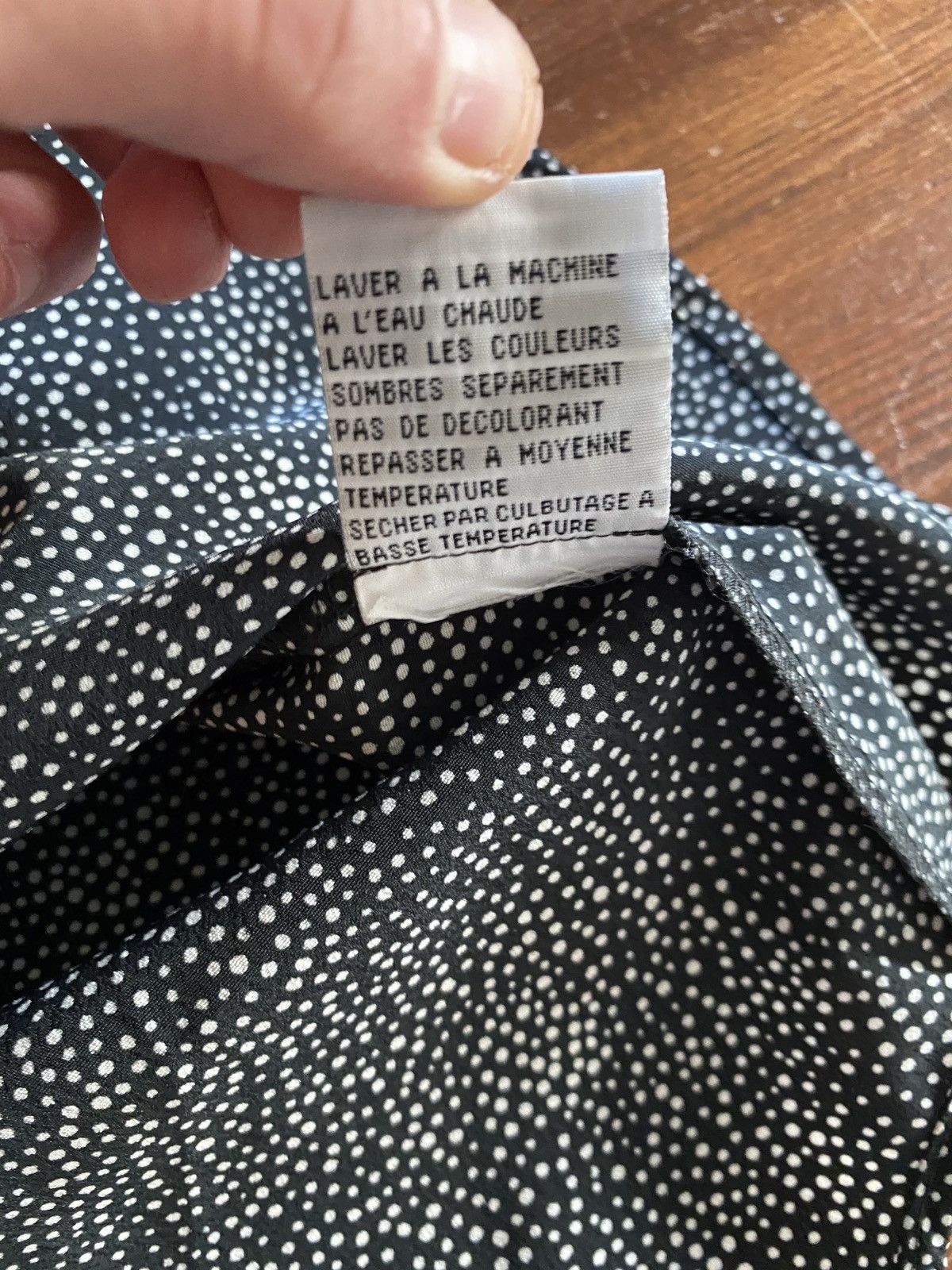 Vintage Vintage 90’s The Villager Polkadot Polyester Button Up Size M / US 6-8 / IT 42-44 - 8 Thumbnail