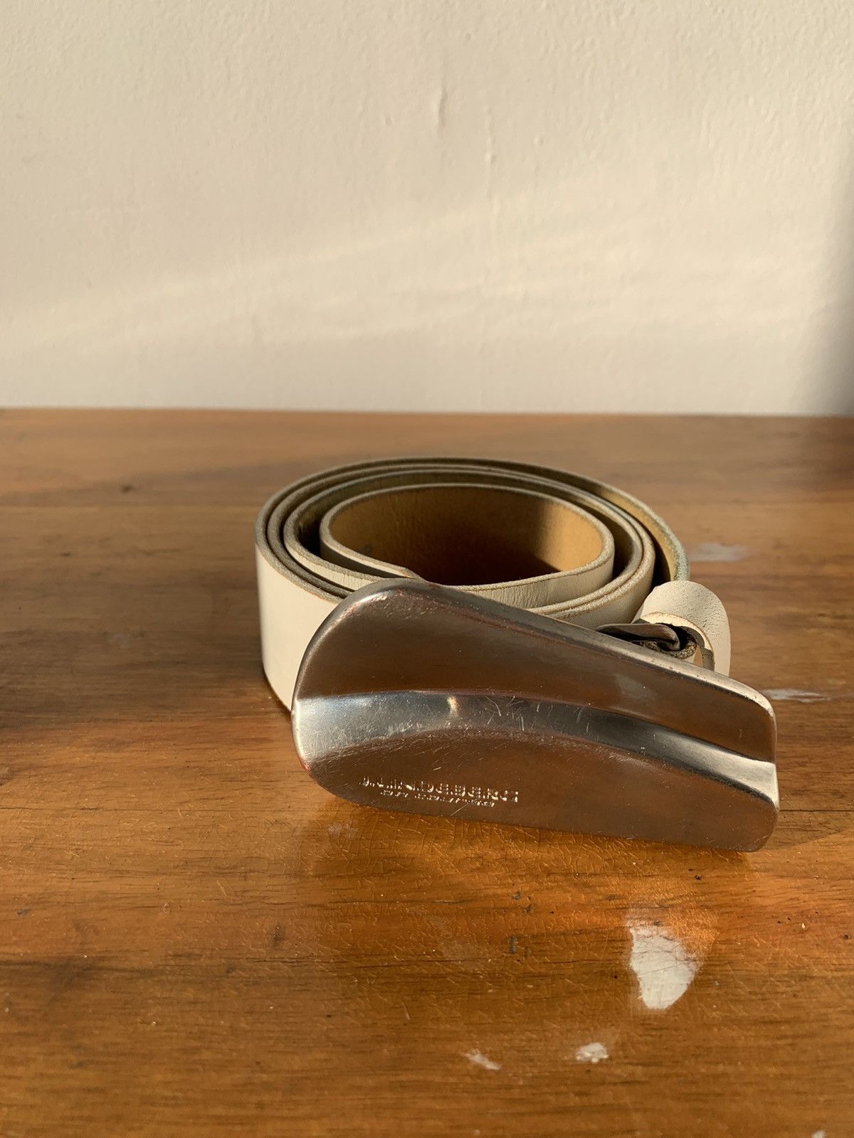 Japanese Brand Rare J.Lindeberg Heavy Buckle Margiela Style Belt Size ONE SIZE - 2 Thumbnail