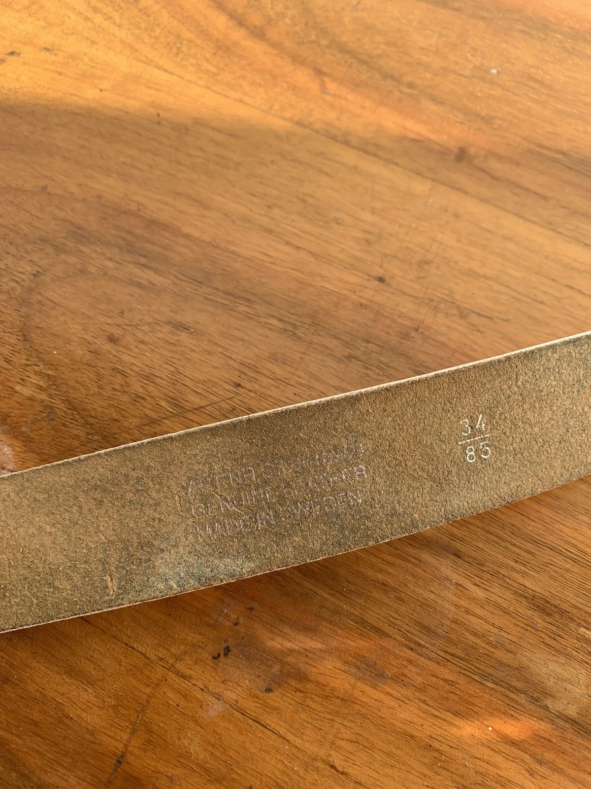 Japanese Brand Rare J.Lindeberg Heavy Buckle Margiela Style Belt Size ONE SIZE - 7 Thumbnail