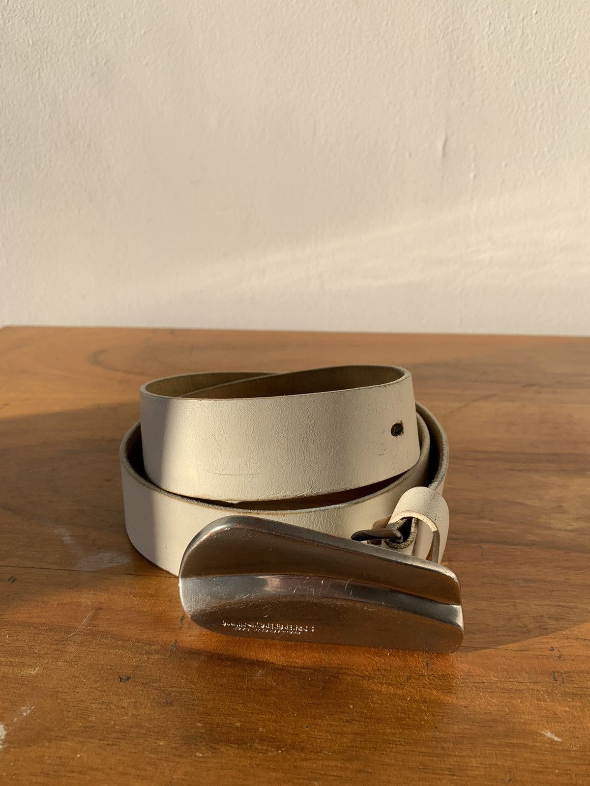 Japanese Brand Rare J.Lindeberg Heavy Buckle Margiela Style Belt Size ONE SIZE - 5 Thumbnail