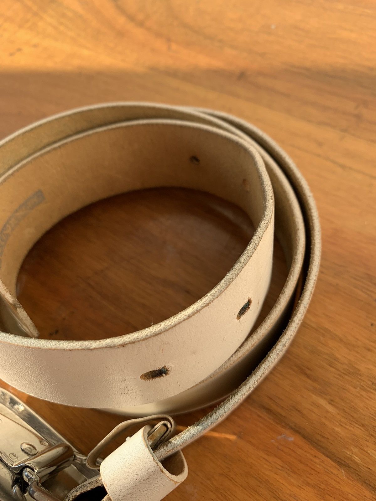 Japanese Brand Rare J.Lindeberg Heavy Buckle Margiela Style Belt Size ONE SIZE - 6 Thumbnail
