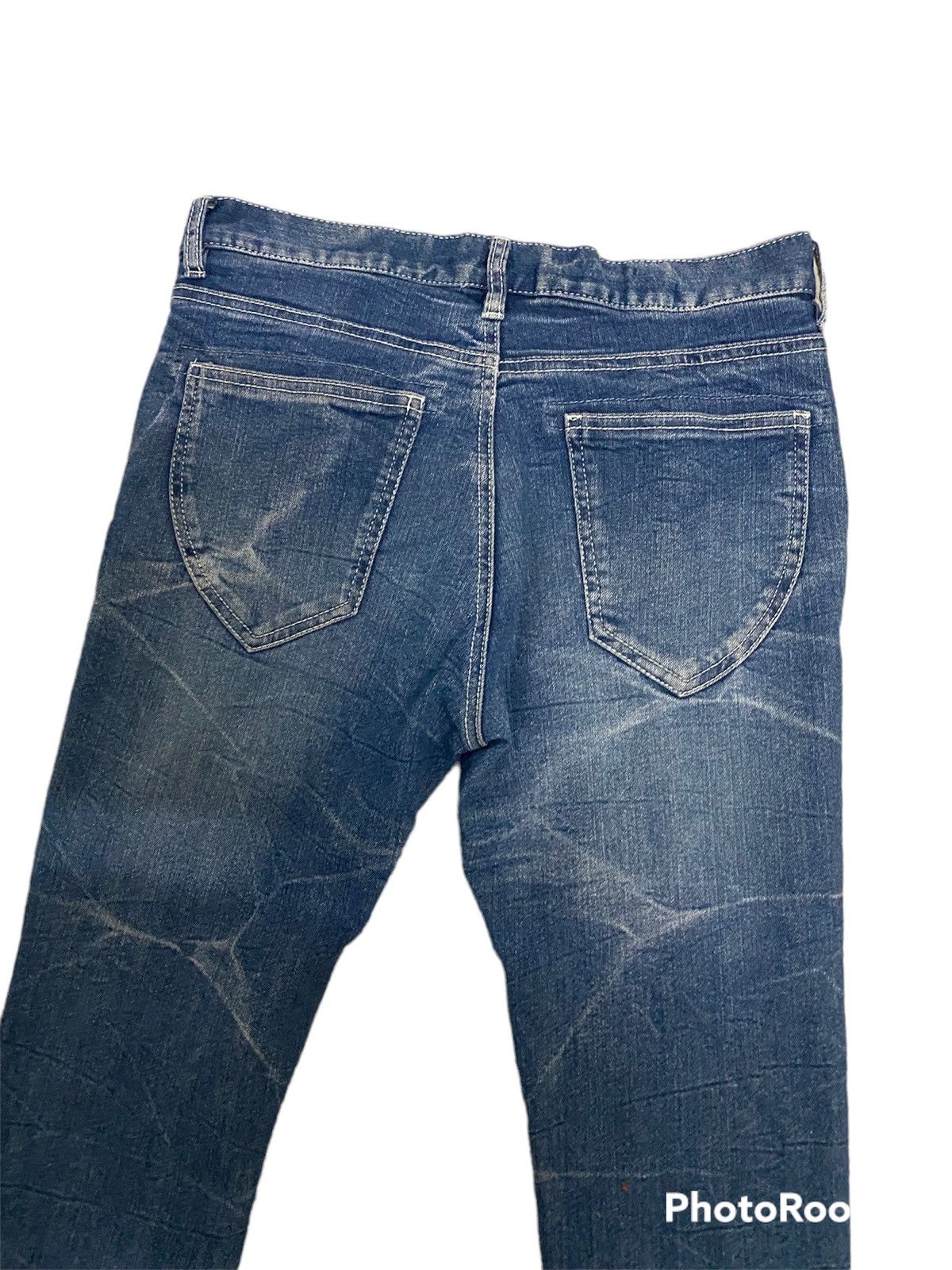 Japanese Brand × Vintage Vintage Semantic Design Distressed Denim Jeans Size 30" / US 8 / IT 44 - 4 Thumbnail