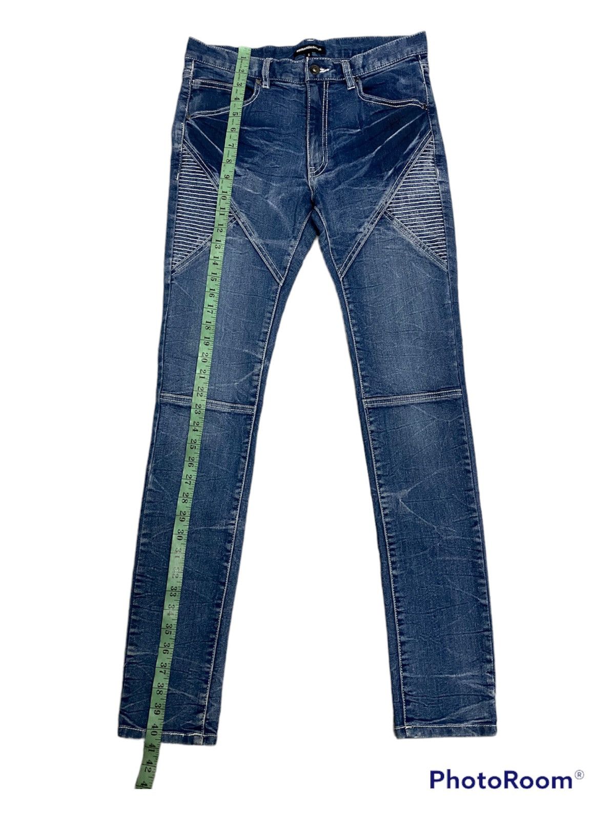Japanese Brand × Vintage Vintage Semantic Design Distressed Denim Jeans Size 30" / US 8 / IT 44 - 12 Thumbnail