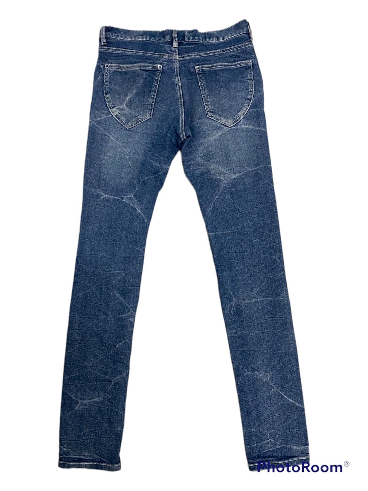 Japanese Brand × Vintage Vintage Semantic Design Distressed Denim Jeans Size 30" / US 8 / IT 44 - 2 Thumbnail
