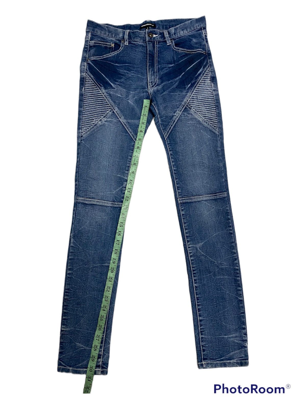Japanese Brand × Vintage Vintage Semantic Design Distressed Denim Jeans Size 30" / US 8 / IT 44 - 10 Thumbnail