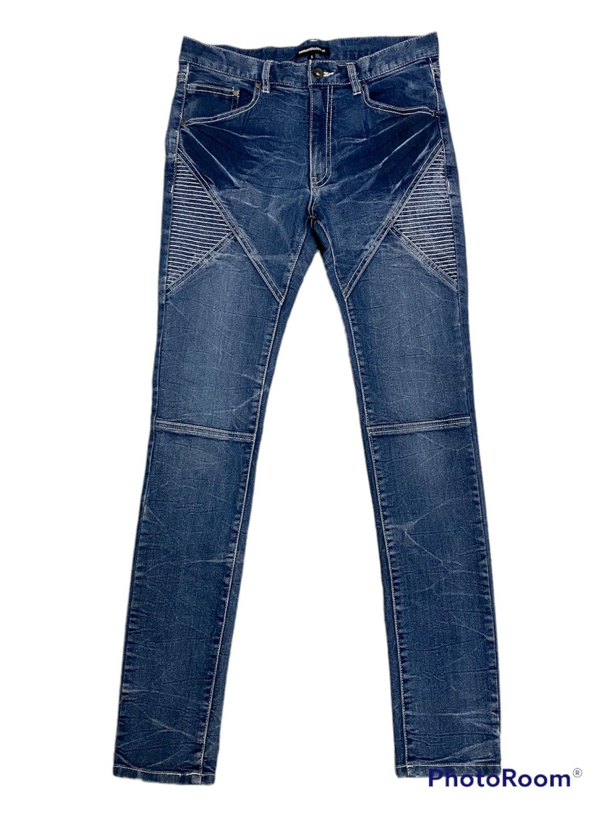 Japanese Brand × Vintage Vintage Semantic Design Distressed Denim Jeans Size 30" / US 8 / IT 44 - 1 Thumbnail