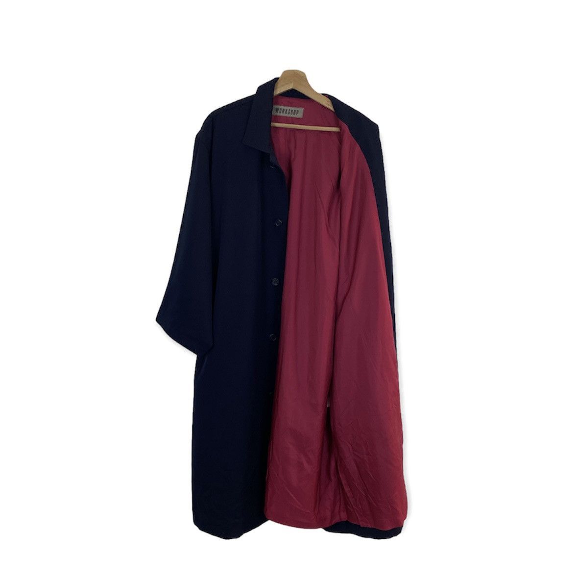 Yohji Yamamoto Final drop☀️Workshop by Yohji Yamamoto Oversize Long Coat Size US L / EU 52-54 / 3 - 1 Thumbnail