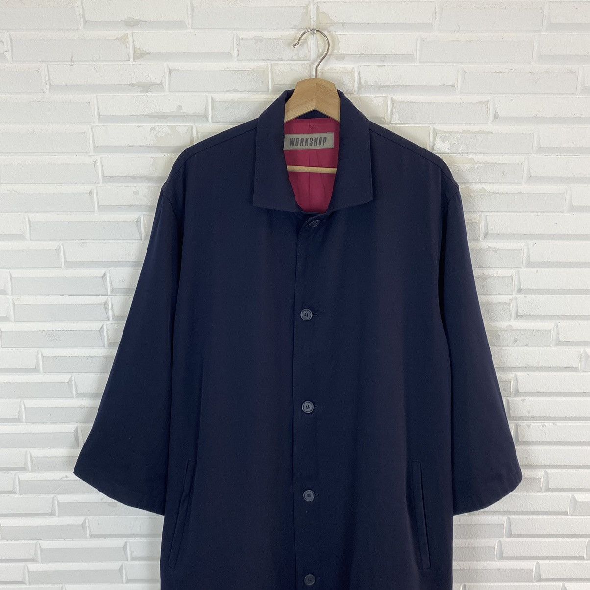 Yohji Yamamoto Final drop☀️Workshop by Yohji Yamamoto Oversize Long Coat Size US L / EU 52-54 / 3 - 4 Thumbnail