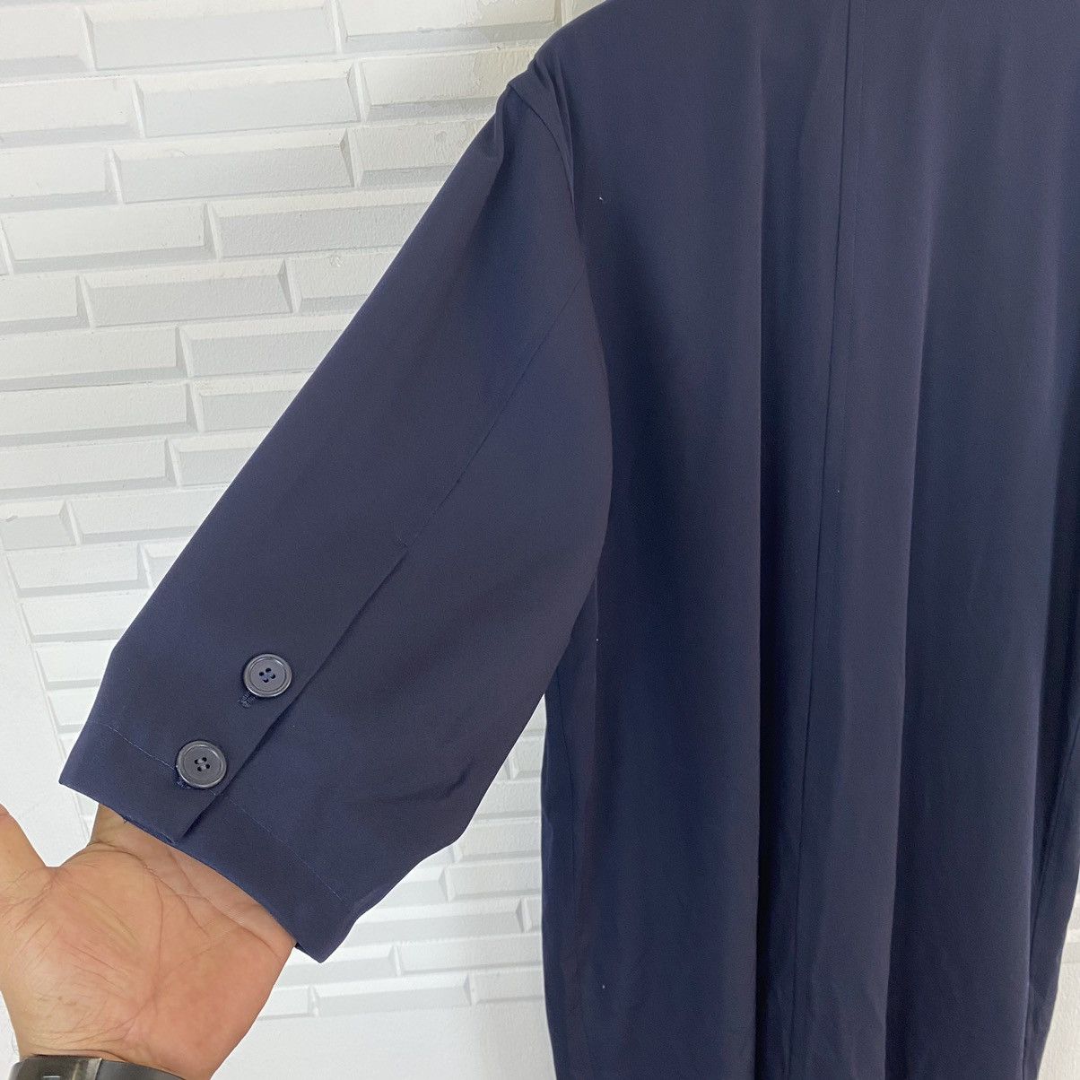Yohji Yamamoto Final drop☀️Workshop by Yohji Yamamoto Oversize Long Coat Size US L / EU 52-54 / 3 - 8 Thumbnail